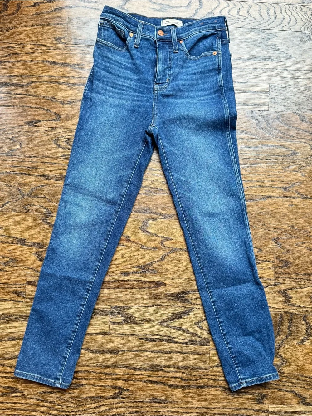 Madewell Women's Stovepipe Jeans Size 26 Medium Wash - Picture 3 of 12